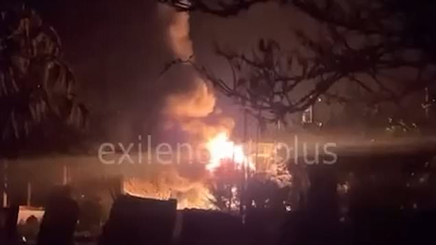 Nato scrambles fighter jets after Russian night of hell kills two children