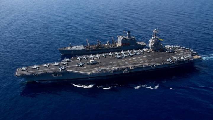 Cuba denuncia el despliegue del portaviones estadounidense USS Gerald Ford en el Caribe