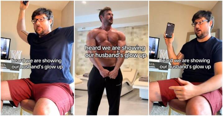 "Is That Even the Same Person?" — Husband's Glow-Up Leaves Internet in Utter Shock