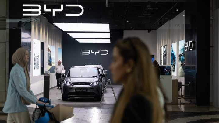 China blows past record for Europe car sales on hybrids, EVs