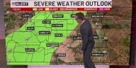 Breezy, strong to severe storms Wednesday