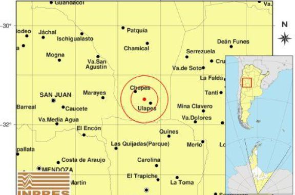 Fuerte sismo en La Rioja se percibió en el norte de San Luis