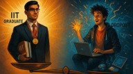 Are dropouts becoming the preferred hires over top IIT graduates?