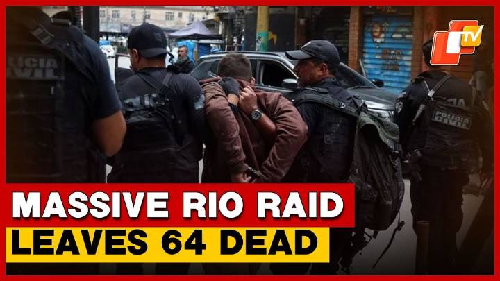 Deadly Raid In Rio: 64 Killed During Police Operation Against Crime Network