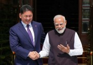 PM Modi Meets Mongolian President Khurelsukh Ukhnaa