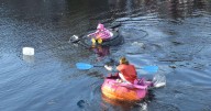 Pumpkin Regatta draws hundreds to Goffstown