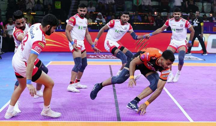 Guman Singh stars as UP Yoddhas beat U Mumba 40