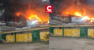 San Juan de Miraflores: Feroz incendio consume al menos 20 viviendas en Pamplona Alta