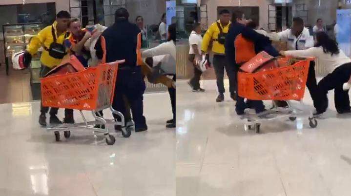 Enfrentamiento en supermercado de Cuernavaca tras detener a presunto ladrón