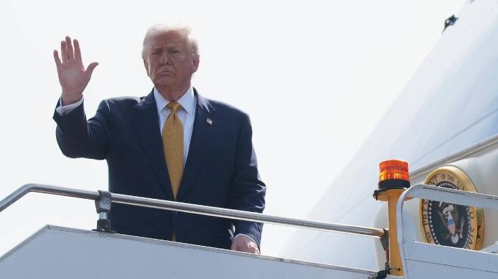 The Latest: Trump meets with Japan's newly elected, first female leader, Sanae Takaichi