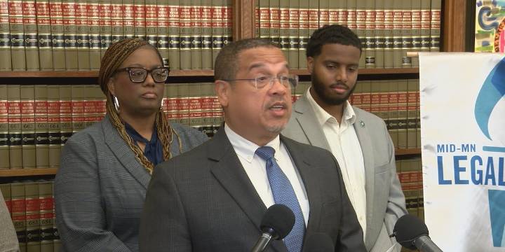 Keith Ellison announces third term bid for Minnesota attorney general