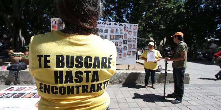 Alcanza crisis de desaparecidos a Oaxaca; 745 personas en 25 años