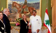 Presidente Maduro recibe a los representantes de Cuba y Líbano