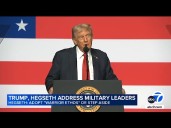 Donald Trump directs generals to defend US from 'war from within'