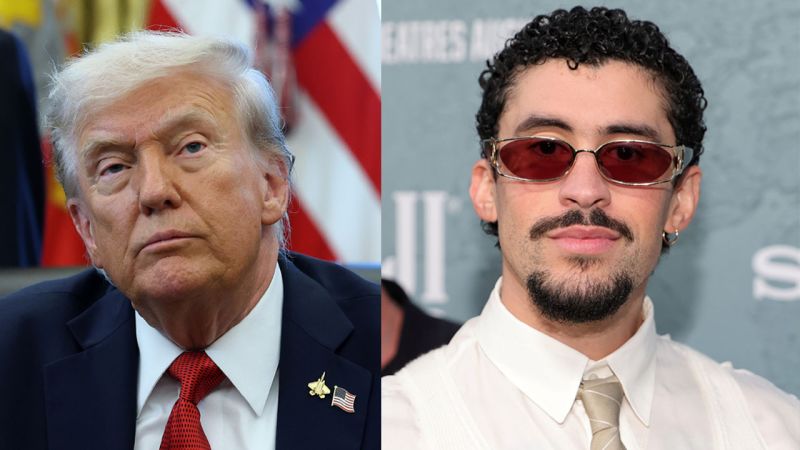 Trump dice que no sabe quién es Bad Bunny, pero el artista podría condicionar su futuro y el de su partido