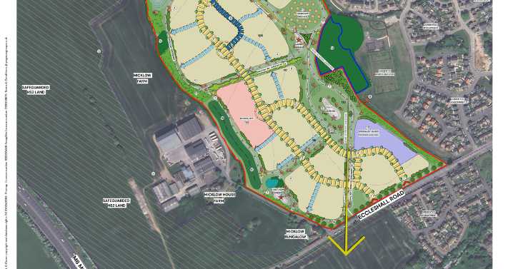 Bloor Homes plan to ditch A34 subway in 515