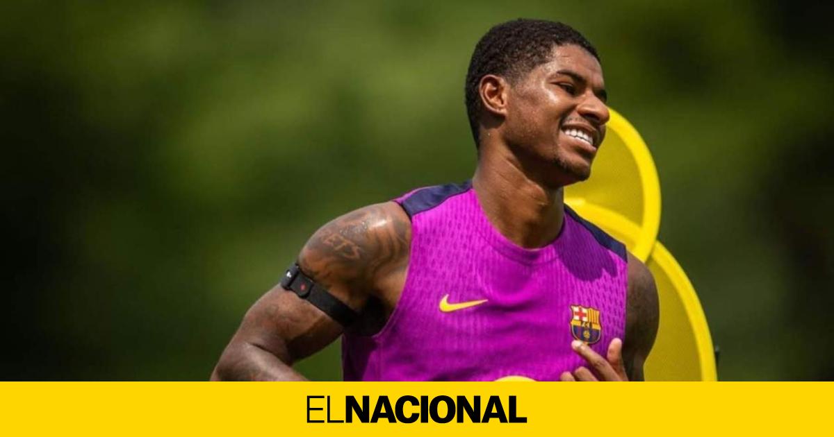 Rashford tiene los días contados en el Barça por un conflicto interno