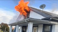 9 people displaced after Milton home goes up in flames