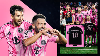 LEGENDS! Lionel Messi, Jordi Alba share spotlight again