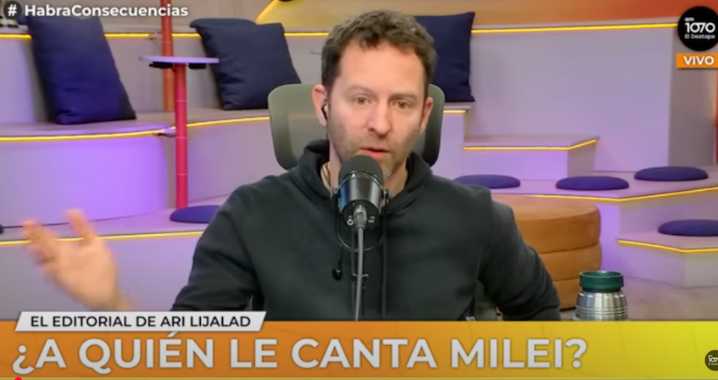 (VIDEO)    ¿A quién le canta Milei? | El editorial de Ari Lijalad