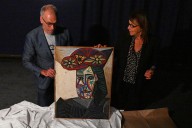 Picasso portrait of muse Dora Maar in vivid hat, long hidden from view, on auction in Paris