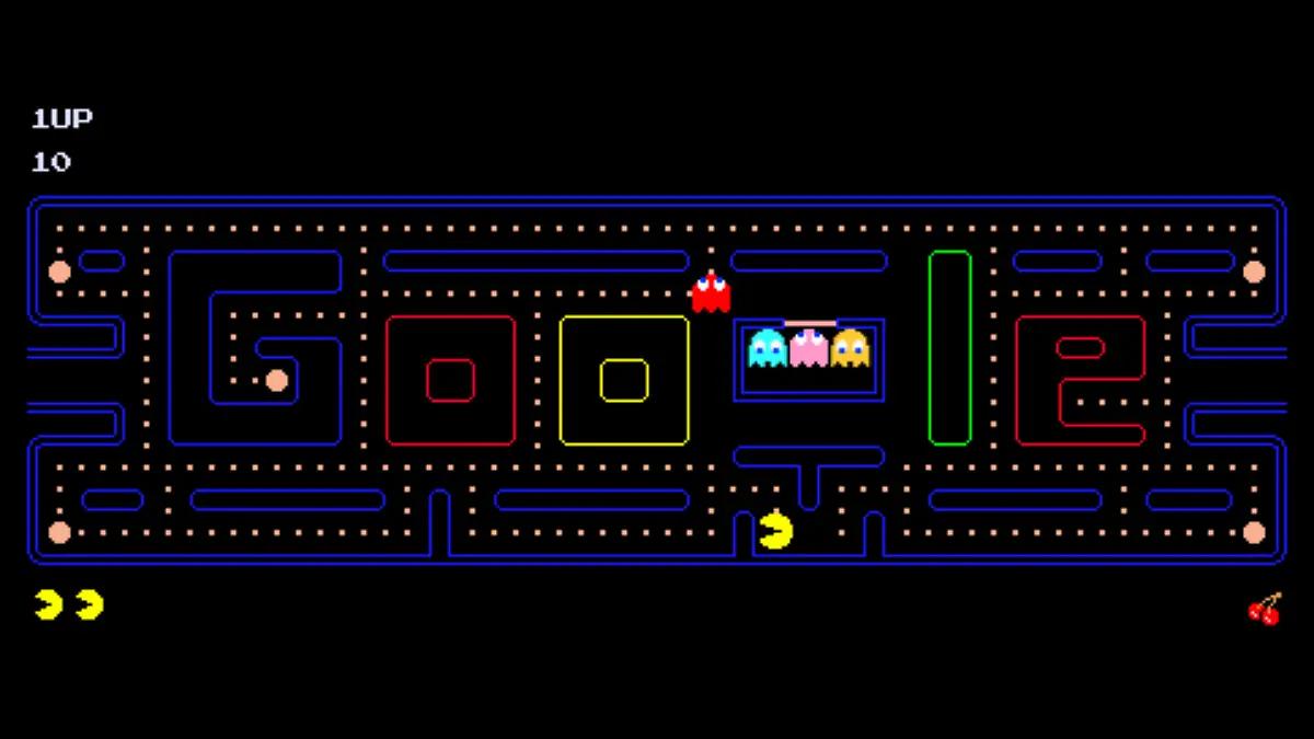 Pac-Man cumple 45 años y Google lo celebra con doogle interactivo