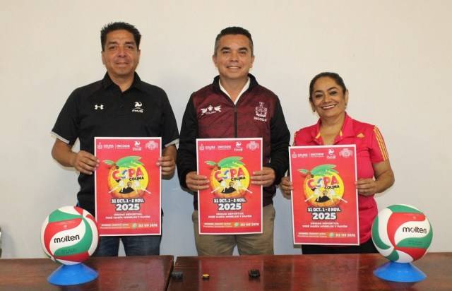 Anuncia Incode la “Copa Colima 2025” de Voleibol
