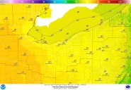 Pleasant to start the week in NE Ohio before midweek chill sets in