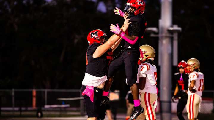 Who leads The Herald-Tribune Top 10 Football Power Rankings after Week 10?
