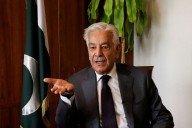Pakistan defence minister warns of ‘open war’ with Afghanistan if peace talks fail