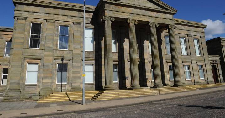 Wishaw man caught with child abuse images on his phone while being quizzed by police