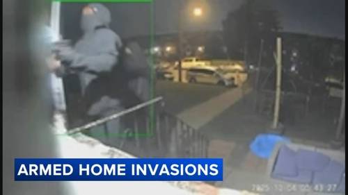2 families tied up in violent home invasions; suspects wanted