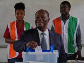 Incumbent President Ouattara declared winner of Ivory Coast election