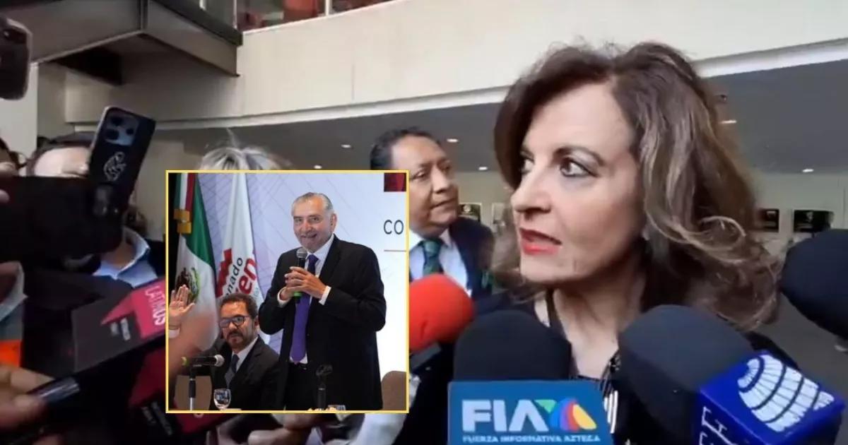 María Elena Pérez denuncia a Adán Augusto ante la Contraloría Interna del Senado por corrupción