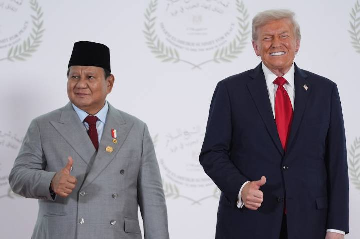 Eric Trump responds to father's hot mic moment with Indonesian president