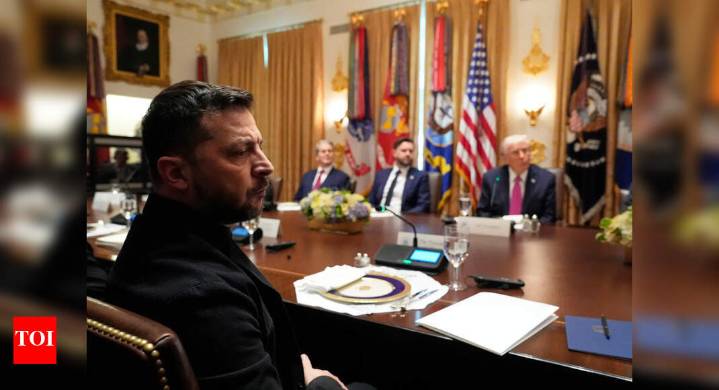 'He looks beautiful': Trump gives thumps up to Zelenskyy's outfit