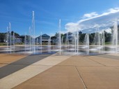 St. Joseph to remove four evergreen trees near Whirlpool Compass Fountain