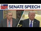 Sen. Merkley gives marathon speech in protest of Trump