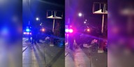 Wichita police officer crashes into brick wall, avoids serious injury
