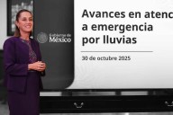 Tras lluvias, 90 mil familias han recibido apoyos de 20 mil pesos, informa Sheinbaum