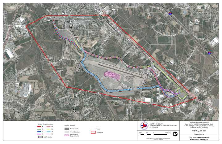 NCDOT presents new Airport Parkway plans to local officials, calls for public comment