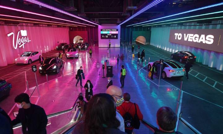 Teslas in the Boring Co. Vegas Loop are about to get a big change