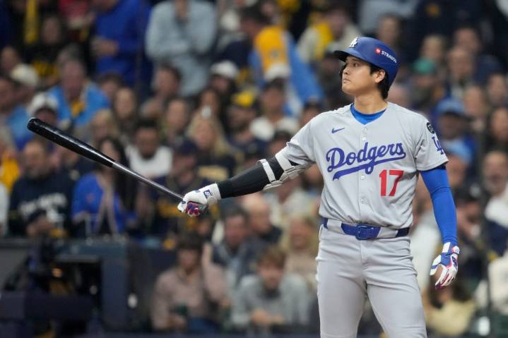 Are there signs that Dodgers’ Shohei Ohtani is ready to break out of his postseason slump?