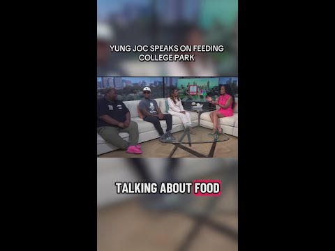 Atlanta rapper Yung Joc speaks on feeding College Park residents