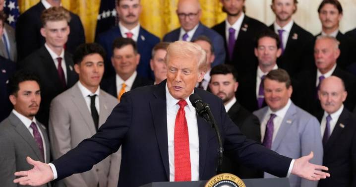 Donald Trump praises LSU, LSU-Shreveport at White House