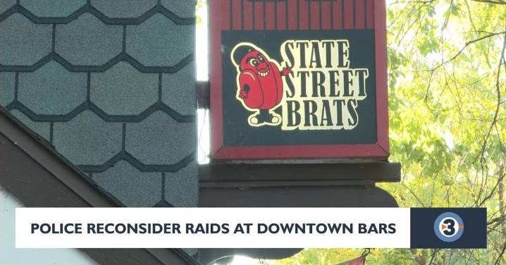 Madison police reconsider raids at downtown bars