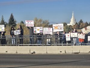 Around 1,200 demonstrators participate in Idaho Falls ‘No Kings’ protest