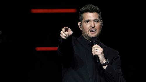 Michael Buble explains why he's conflicted about Dodgers