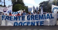 Docentes preparan una movilización ante la llegada del presidente Javier Milei al Chaco