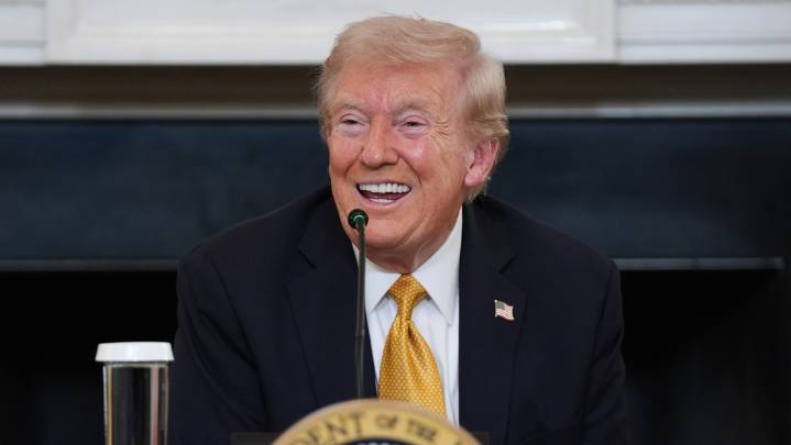 Trump a una periodista francesa: "No entiendo ni una palabra de lo que dice"